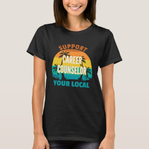 Unterstützen Sie Ihren Berater vor Ort, tropisch T-Shirt