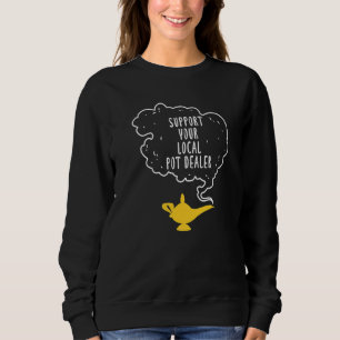 Unterstützen Sie Ihren Lokalen Töpferei-Händler Ma Sweatshirt