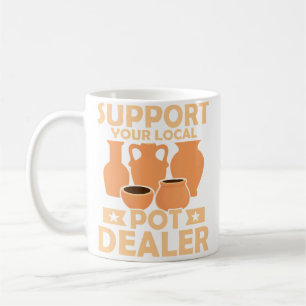 Unterstützen Sie Ihren lokalen Töpferhändler Keram Kaffeetasse
