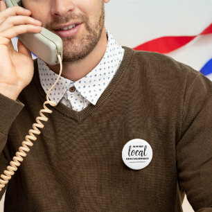Unterstützen Sie kleine Unternehmen Button