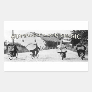 Unterstützen Sie Live Local Music Sticker