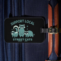 Unterstützen Sie lokale Straßenkatze lustiger Wasc