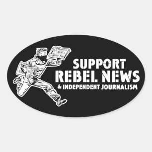Unterstützen Sie Rebel News Stickers
