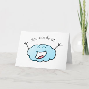 Unterstützende Cloud Karte