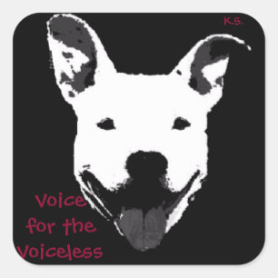 Unterstützende Pit Bulls Stickers