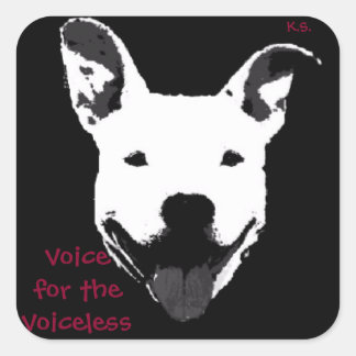 Unterstützende Pit Bulls Stickers