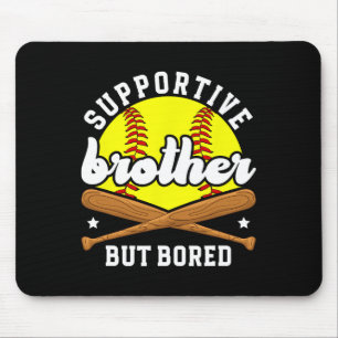 Unterstützender Softll-Bruder eines Softll-Spieler Mousepad