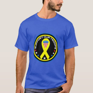 Unterstützt unsere patriotischen Truppen T-Shirt