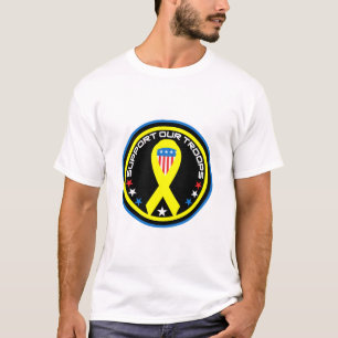 Unterstützt unsere Truppen Patriotisch T-Shirt