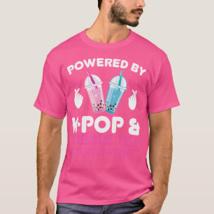 Unterstützt von K-Pop Bubble Tea K-Pop T-Shirt