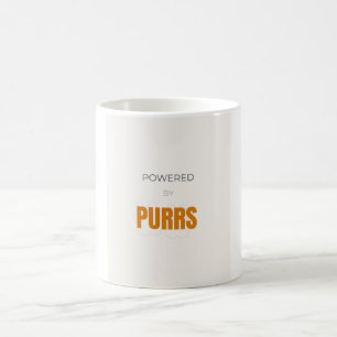 Unterstützt von Purrs Cute Cat Lover Kaffeetasse