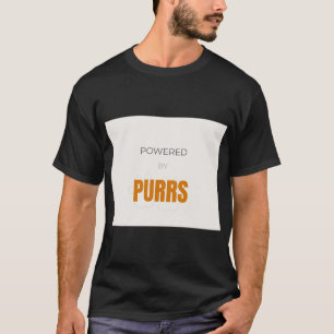 Unterstützt von Purrs Süße Katzenliebhaber T-Shirt