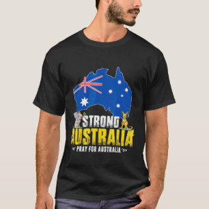Unterstützung Australien Strong Rett Koala Kangaro T-Shirt