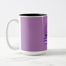 Unterstützung bei Essstörungen Zweifarbige Tasse