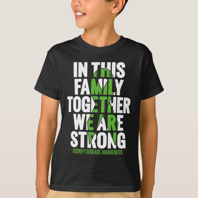 Unterstützung bei Krankheiten - Sensibilisierung f T-Shirt (Vorderseite)