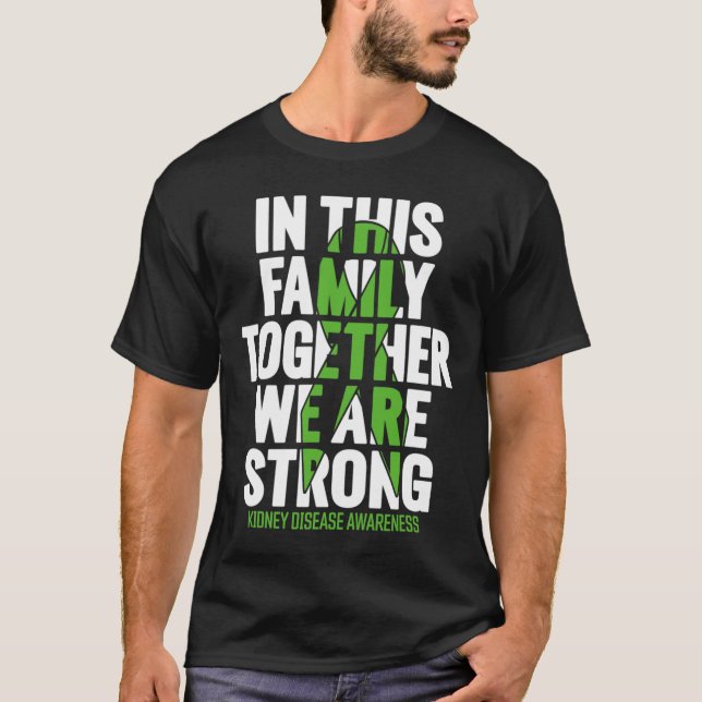 Unterstützung bei Krankheiten - Sensibilisierung f T-Shirt (Vorderseite)