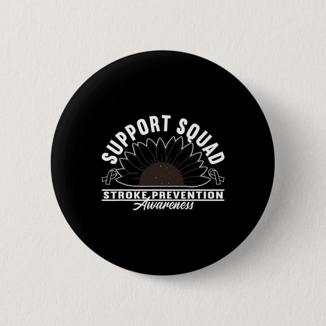 Unterstützung Bewusstseinsbildung Squad Herzkrankh Button (Vorderseite)
