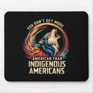Unterstützung der amerikanischen Ureinwohner gegen Mousepad