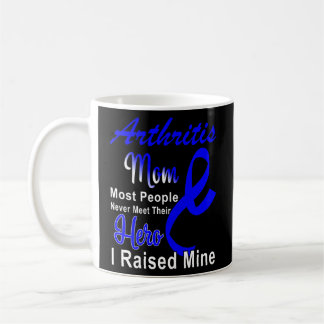 Unterstützung der Arthritis Awareness Blue Ribbon  Kaffeetasse