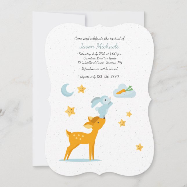 Unterstützung der Aufhängung Einladung (Vorderseite)