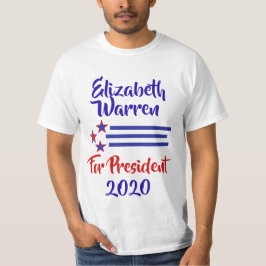Unterstützung der Elizabeth Warren für die Wahlen  T-Shirt