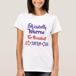 Unterstützung der Elizabeth Warren für die Wahlen  T-Shirt