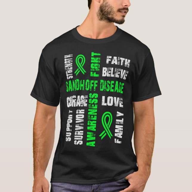 Unterstützung der Gesundheit und Bekämpfung der SA T-Shirt (Vorderseite)