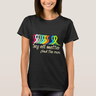 Unterstützung der Krebsbewusstsein T-Shirt