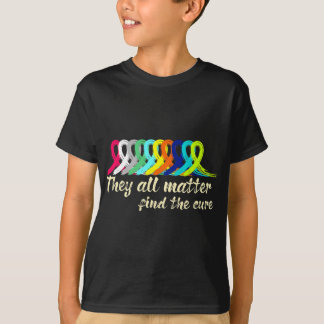 Unterstützung der Krebsbewusstsein T-Shirt