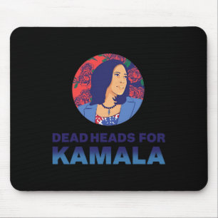 Unterstützung der Leiter von Präsident Kamala Harr Mousepad