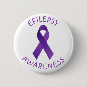 Unterstützung der lila Epilepsie-Sensibilisierungs Button