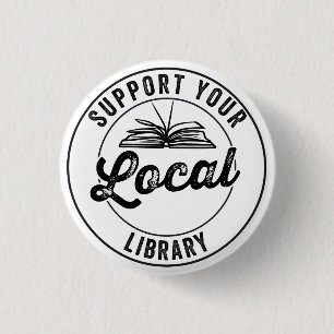 Unterstützung der lokalen Bibliothek Button