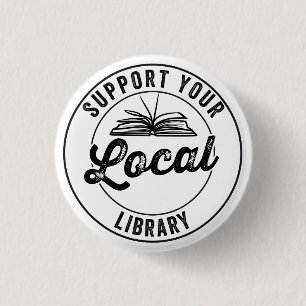 Unterstützung der lokalen Bibliothek Button