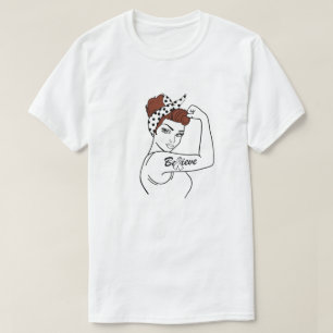 Unterstützung der Lungenkrebs-Bewusstseinswarter g T-Shirt