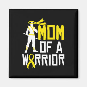 Unterstützung der Mama von Kinderkrebs Magnet
