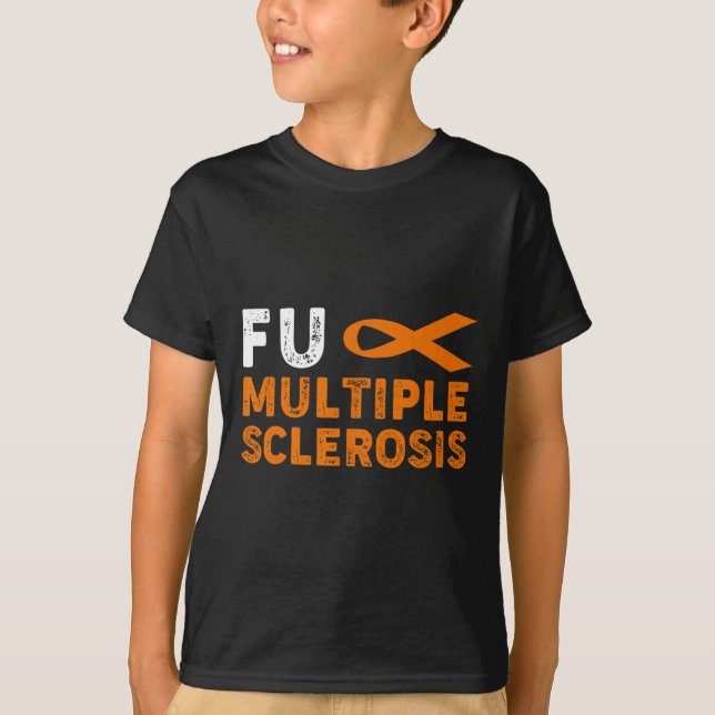 Unterstützung der Multiplen Sklerose T-Shirt (Vorderseite)