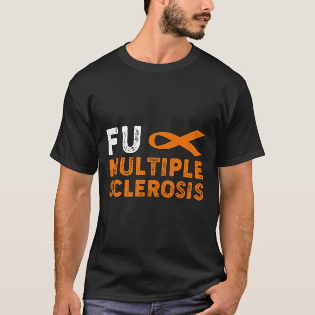 Unterstützung der Multiplen Sklerose T-Shirt (Vorderseite)