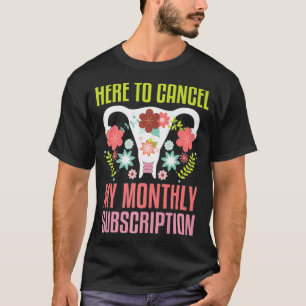 Unterstützung der Operation der Uterusentfernung H T-Shirt