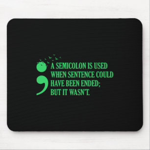 Unterstützung der psychischen Gesundheit Grafik Mousepad