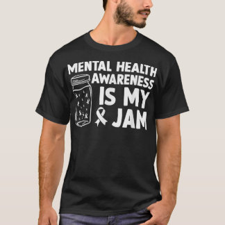 Unterstützung der psychischen Gesundheit Niedliche T-Shirt