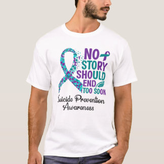 Unterstützung der Selbstmordprävention T-Shirt