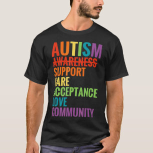 Unterstützung der Sensibilisierung für Autismus Be T-Shirt