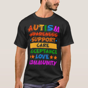 Unterstützung der Sensibilisierung für Autismus Be T-Shirt