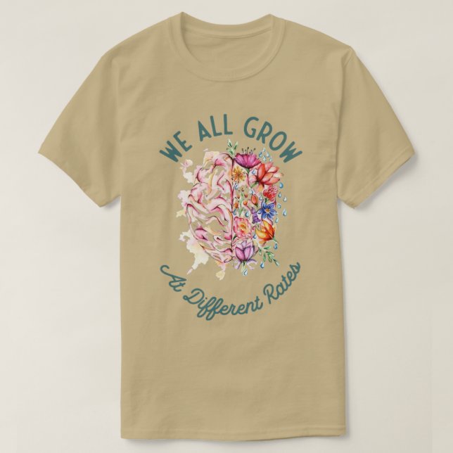 Unterstützung der Sensibilisierung für Autismus, d T-Shirt (Design vorne)