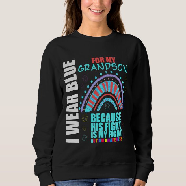 Unterstützung der Sensibilisierung für Autismus Om Sweatshirt (Vorderseite)
