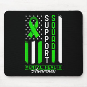 Unterstützung der Sensibilisierung für die psychis Mousepad