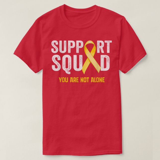 Unterstützung der Sensibilisierung für Krebs im Ki T-Shirt (Design vorne)