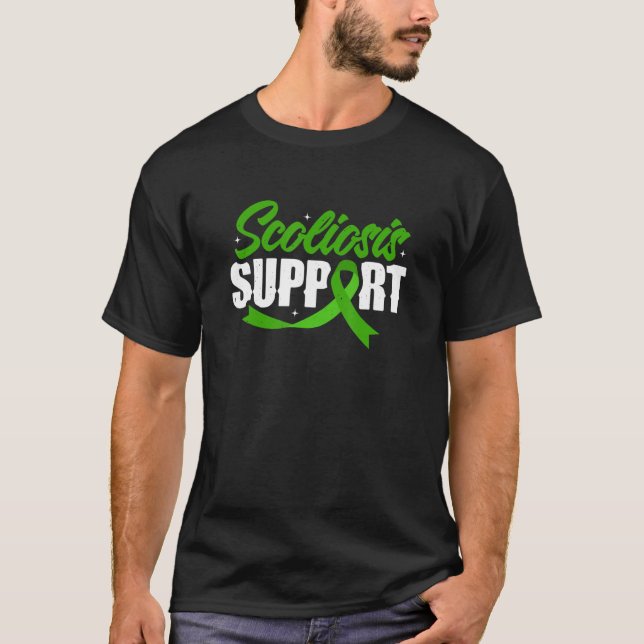 Unterstützung der Sozialforschung Grüne Multifunkt T-Shirt (Vorderseite)