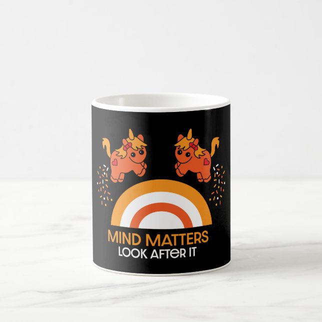 Unterstützung der Tasse des psychischen Gesundheit (Mittel)