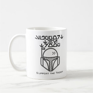 Unterstützung der Truppe.w Kaffeetasse
